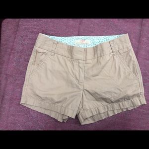 J. Crew khaki shorts